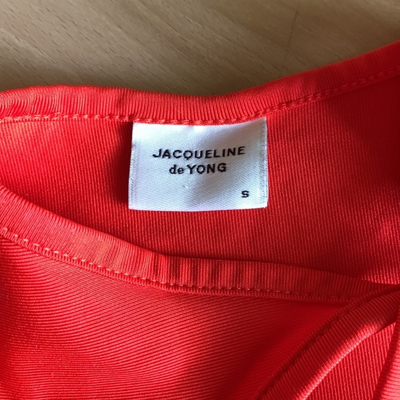 Jacqueline de Young Red One Piece Swimsuit - Picture 2 of 2